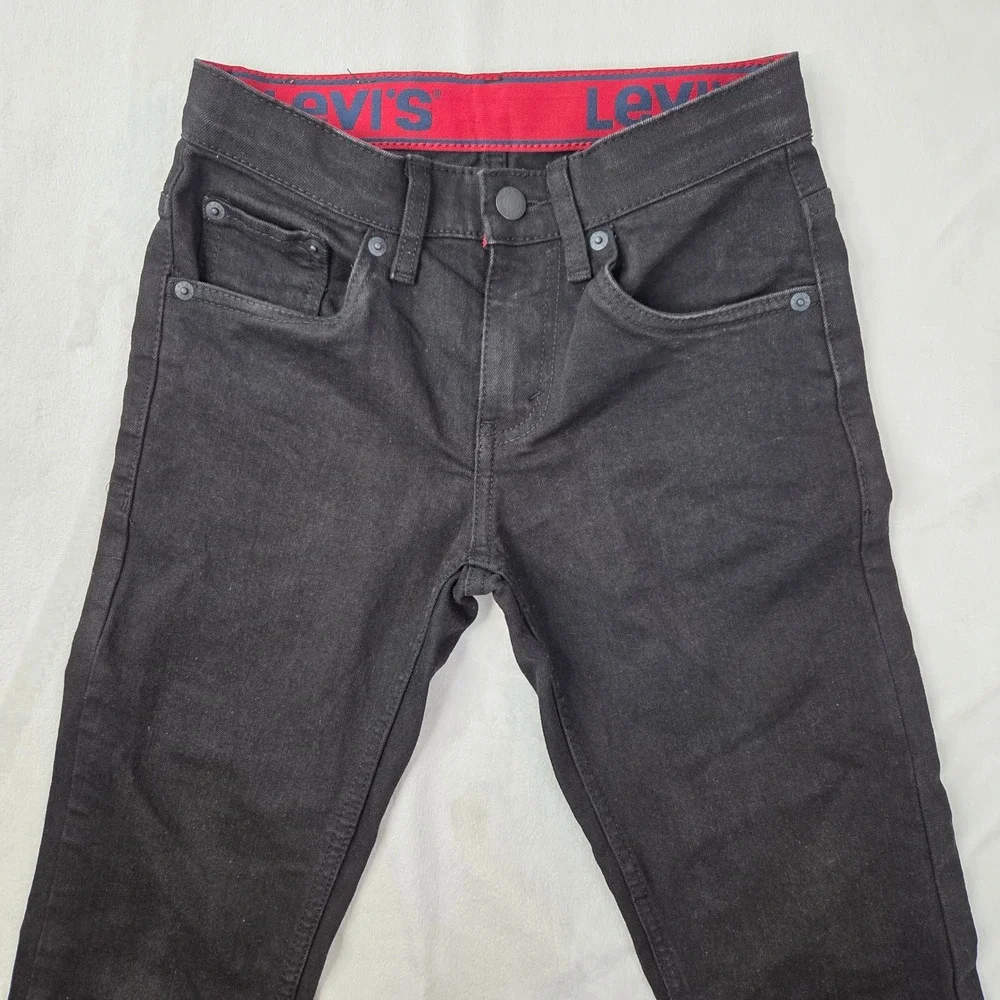 Levi's‎ Jeans Boys Size 10 Black Slim Fit 511 Good ADJ Waist